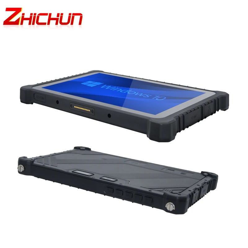 ZHICHUN allinone pc Tablet PC industriale robusto con sistema operativo Windows 10 e protezione IP67