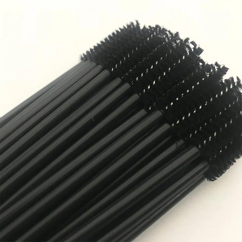 500Pcs Einweg Wimpern Verlängerung Augenbraue Pinsel Mascara Zauberstab Applikator Spooler Auge Wimpern Kosmetik Pinsel Set Make-Up-Tools