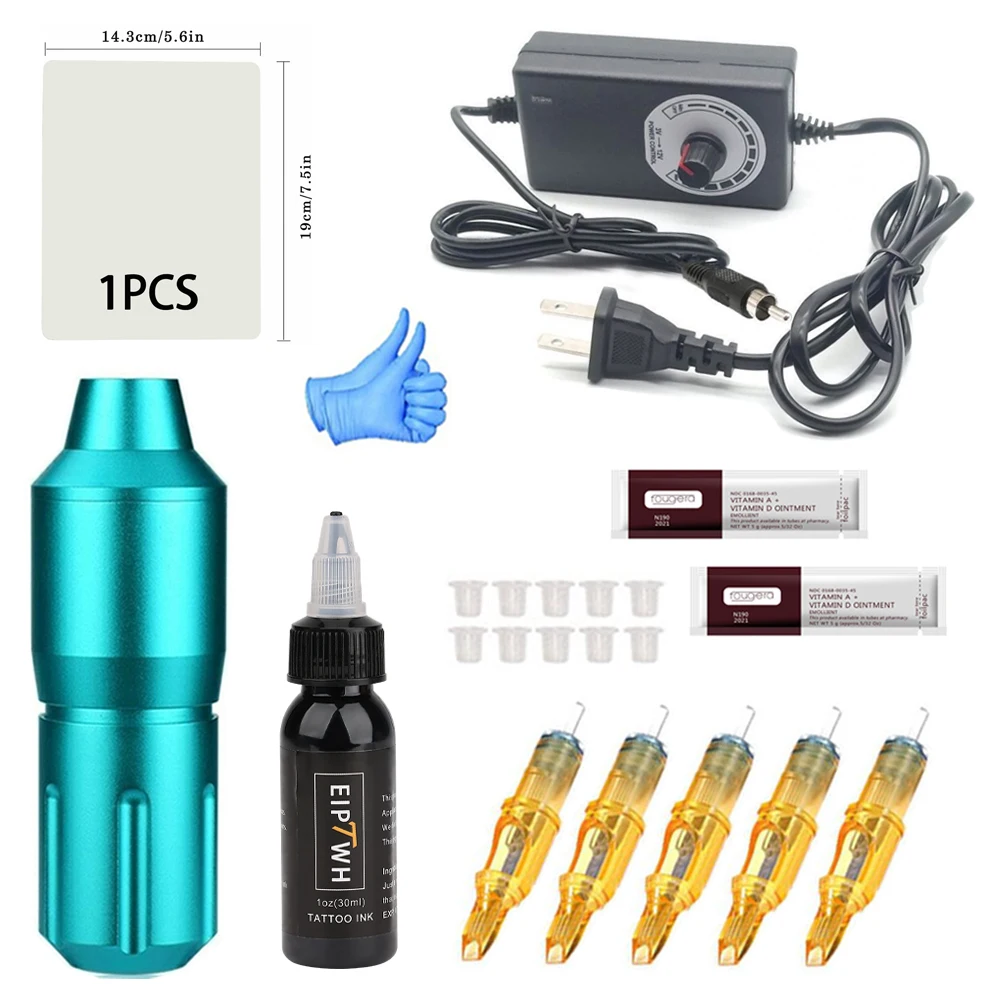 RCA interface tattoo short pen cutting and fogging all-in-one machine Complete kit of essential tattoo tools for tattoo artist