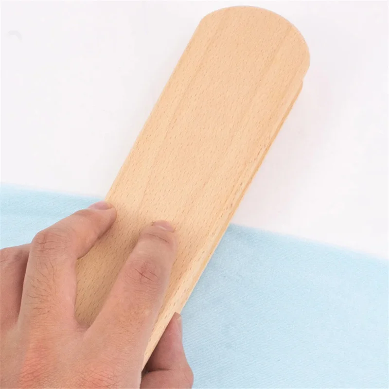 Multi-Purpose Wooden Tailors Clapper Professional Double Sided Pressing Pad For Quilting Sewing Ironing Fabric Accessories