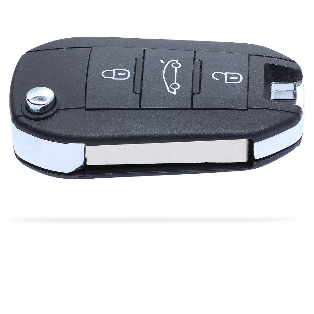 KEYECU PSA الوجه مفتاح بعيد 433 ميجا هرتز 4A رقاقة فوب لسيتروين C3 C4 C5 فيات سكودو دوبلو أوبل كورسا فيفارو 2016-2022 #3