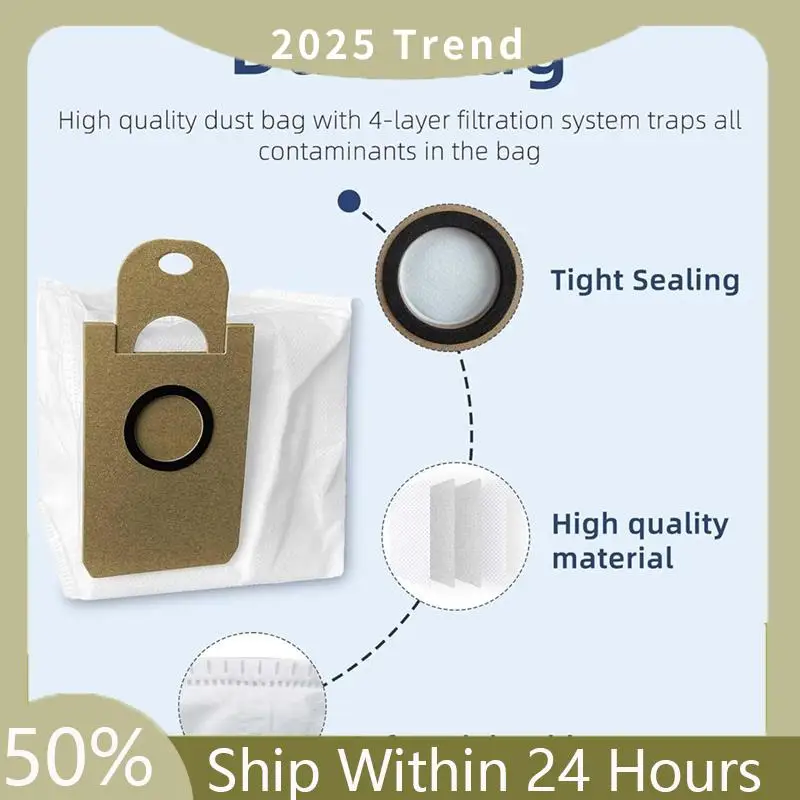 Kit Pengganti Aksesori Atas A75X untuk Honiture Q6 Pro, untuk Laresar L6 Pro, untuk Imou L11 Pro, untuk Airrobo T10+, untuk Neabot N2