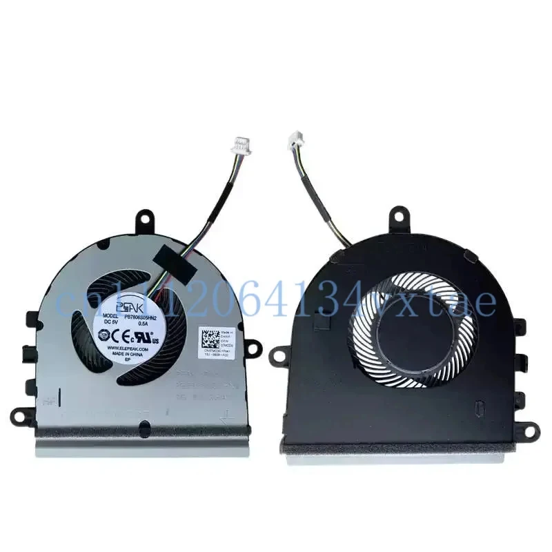 New CPU Fan for Dell Inspiron 15 5570 5575 3533 3583 3505 P75F Laptop Series 07MCD0 DFS531005MCOT FK39 PB7806S05HN2 DC5V 0.5A0.1