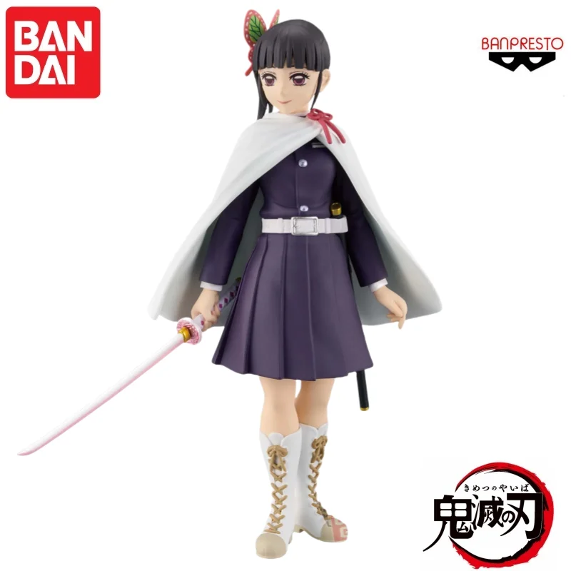 Bandai Original Banpresto Demon Slayer Tsuyuri Kanao figura de acción personajes de Anime periféricos de animación en Stock modelo