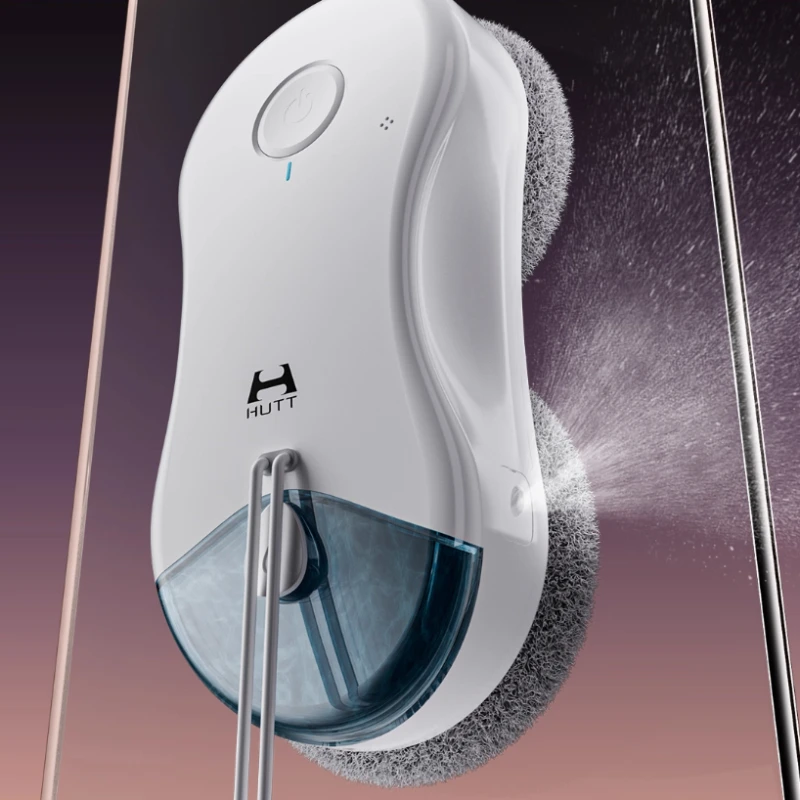 【New 】-Hert DDC55PRO Smart Glass Cleaning Robot - The Ultimate Home Window Cleaning Solution
