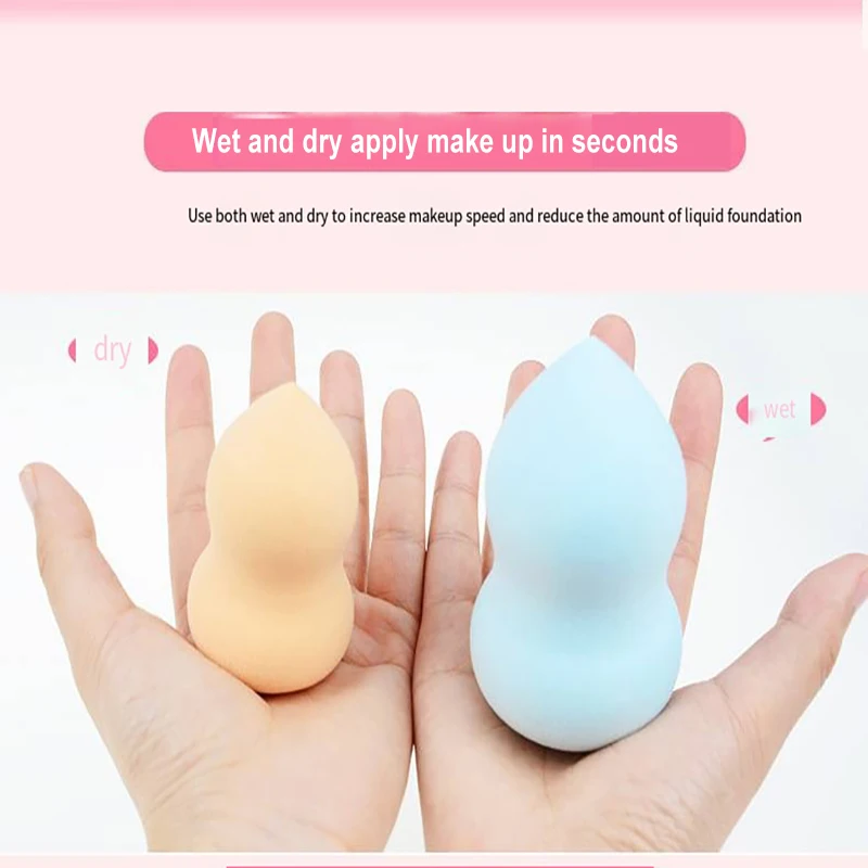 4pcs Beauty Egg Sponge Makeup Puff Cosmetic Soft Beauty Sponge Ball Foundation Does Not eat Powder Wet and Dry Makeup Tools