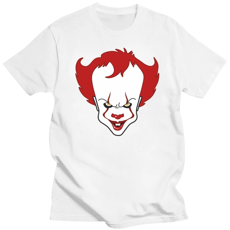 Clown PennywiseMen CasualT-Shirtt shirt whosaleCoolHigh Quality