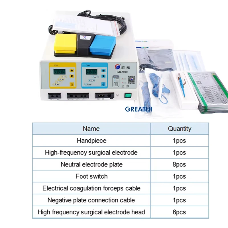 

Портативный высокочастотный биполярный электрохирургический аппарат (электротом)
