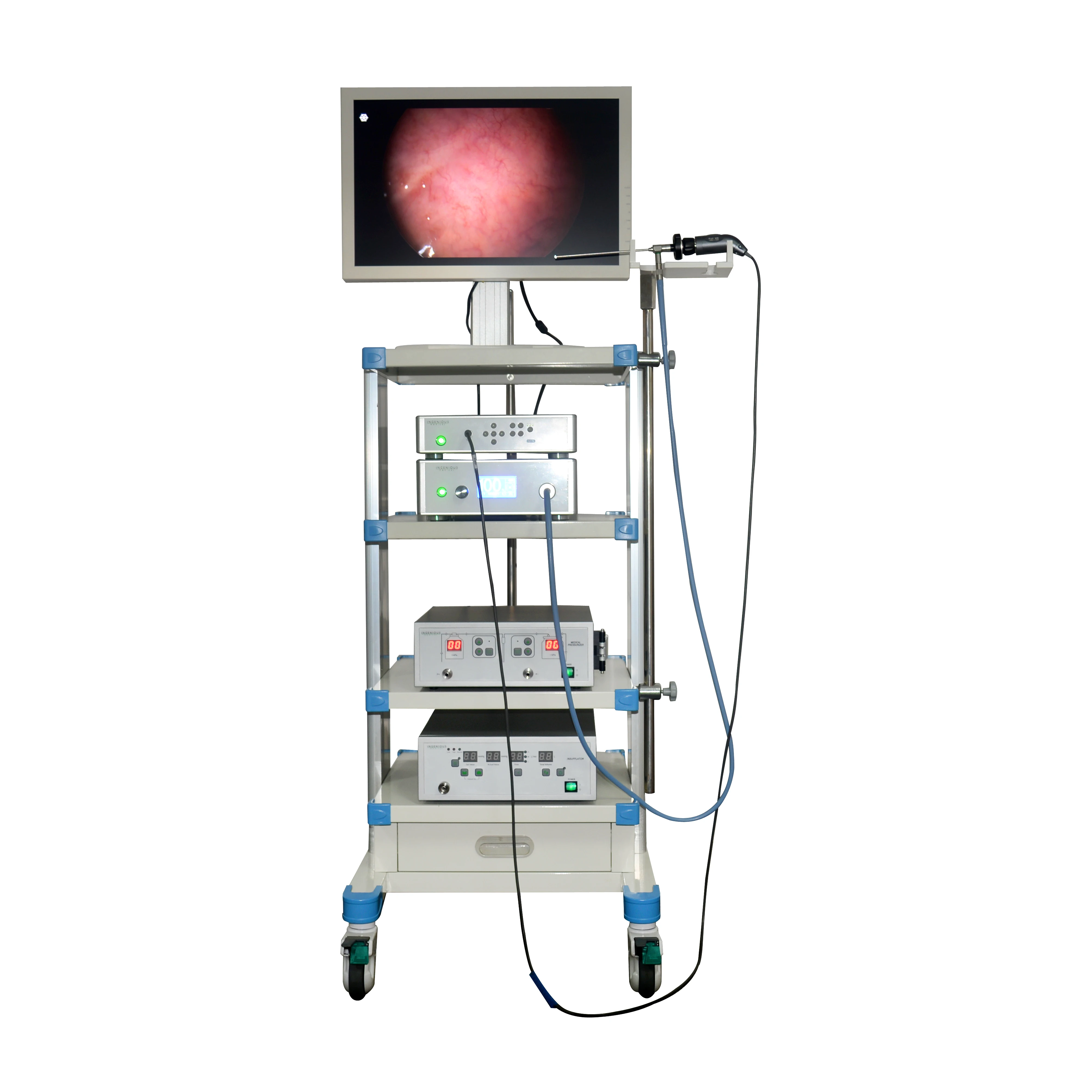 Factory Price Hospital Clinical Medical Trolley Cart/Tower/Endiscioy Module