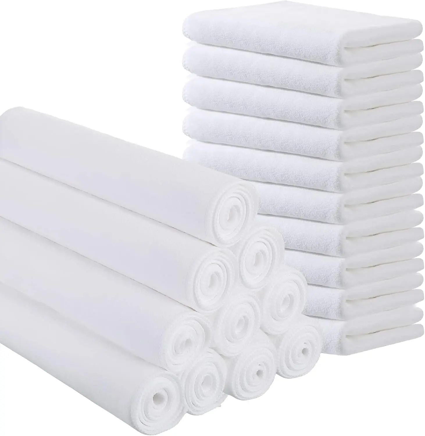 

Заготовки для сублимации: кухонные полотенца из микрофибры для самостоятельного оформления, 32x12 дюймов, белые, толстые, для сушки посуды и чая