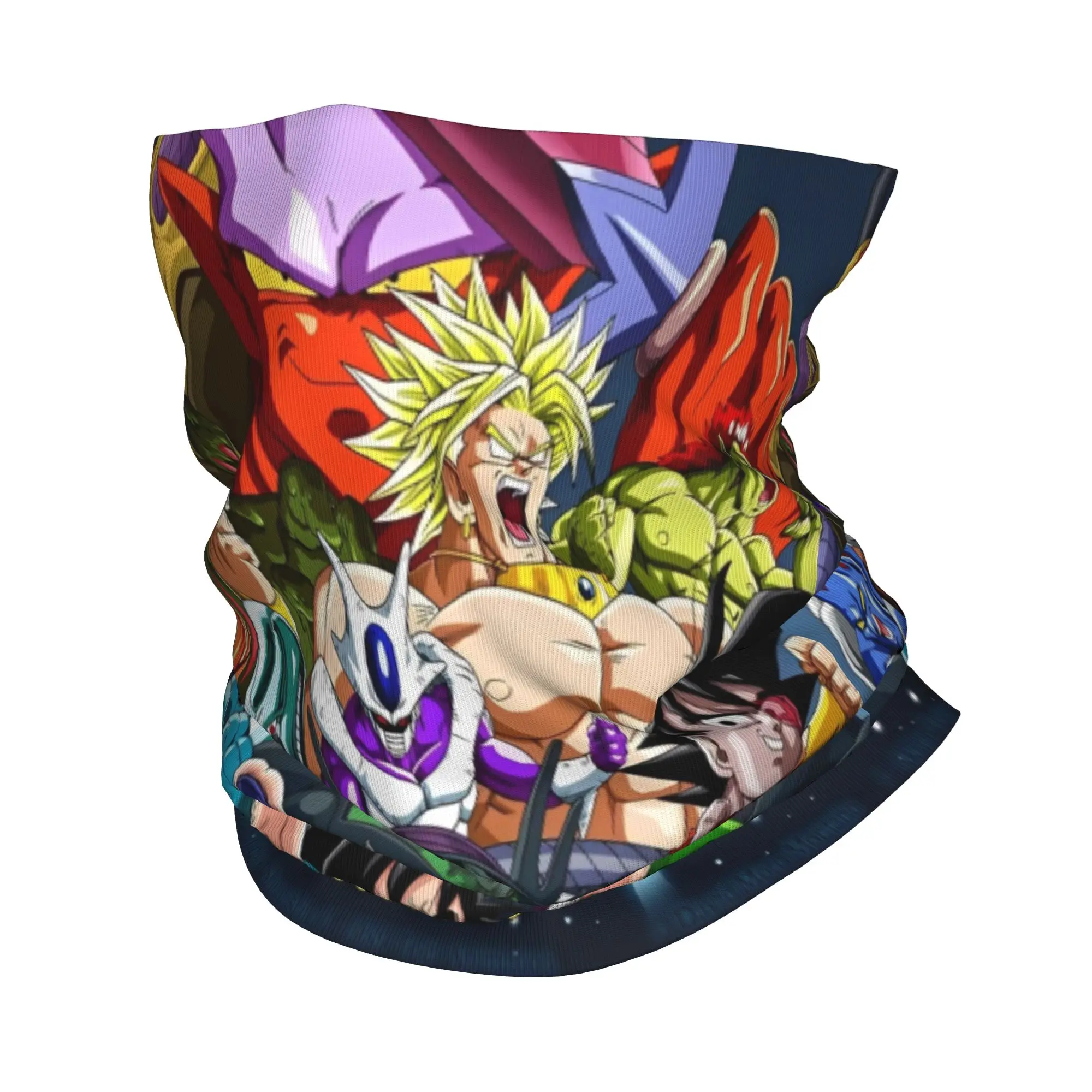 

dragonball dragonballz dbz Accessories Bandana Neck Cover Mask Scarf Summer Ride Balaclava Unisex All Season