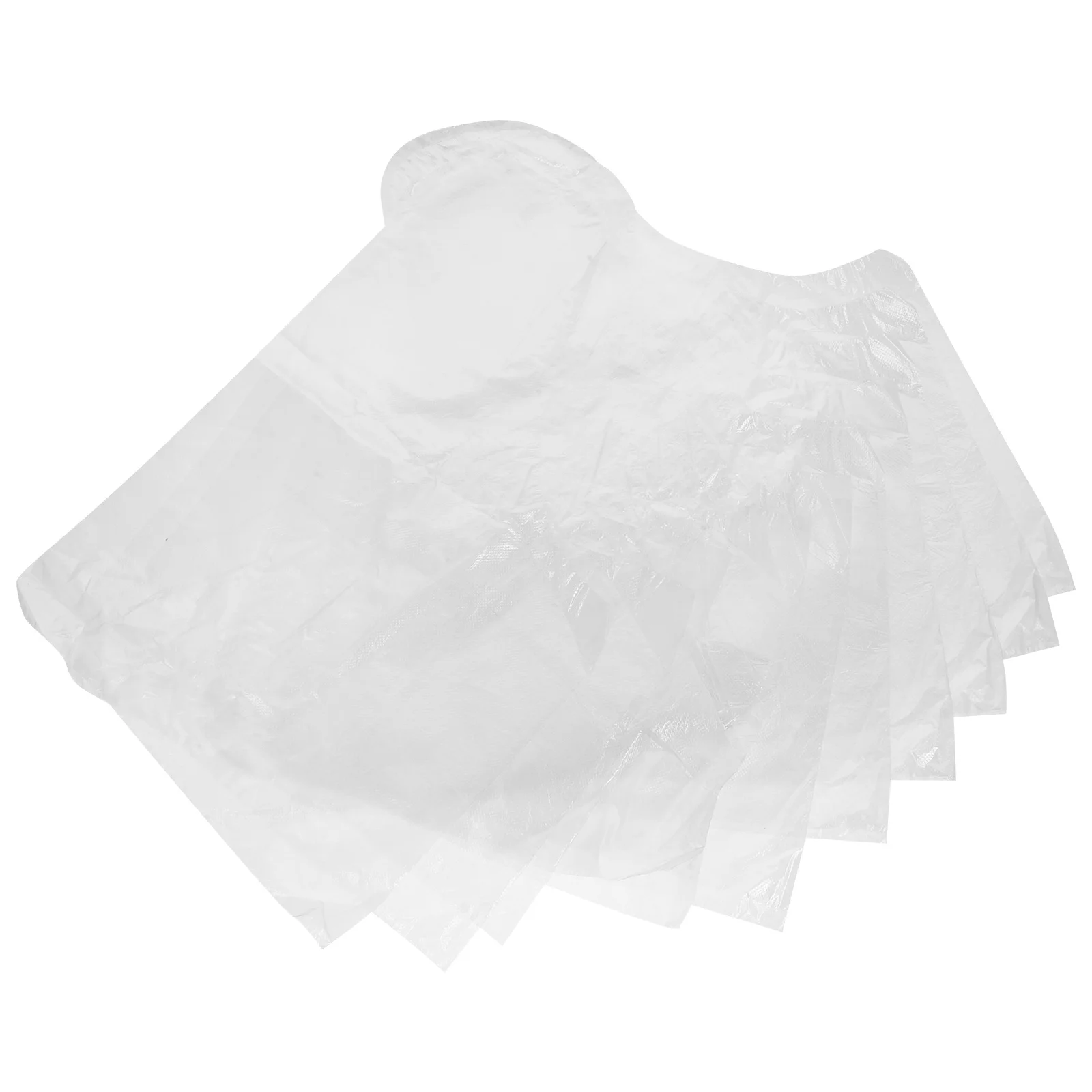 

200Pcs Disposable Pe Foot Covers Transparent Thin Lightweight Booties for Salon Home Pedicure Therapy Non Leaking No Aroma