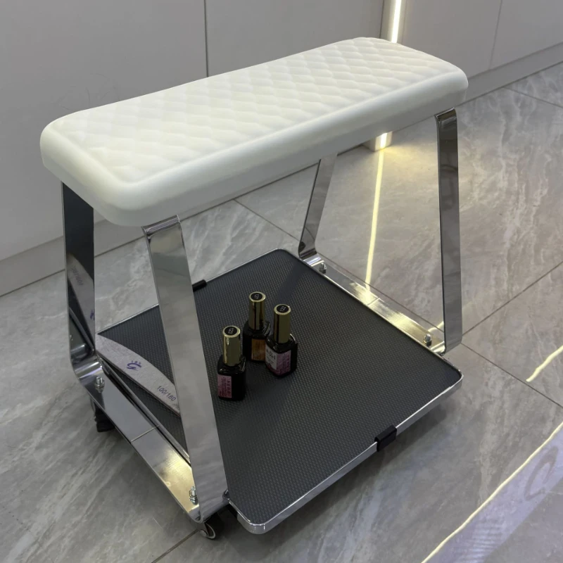 Nail Art Foot Bath Repair Salon Bench Beauty Specifically Designed for Nail Salons Movable Non Slip Thickened Pedicure Chairs