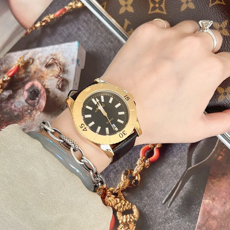 New Luxury Ladies Light Luxury Watch Trend Automatic Simple Waterproof Student Fashion Quartz Watch Birthday Gift