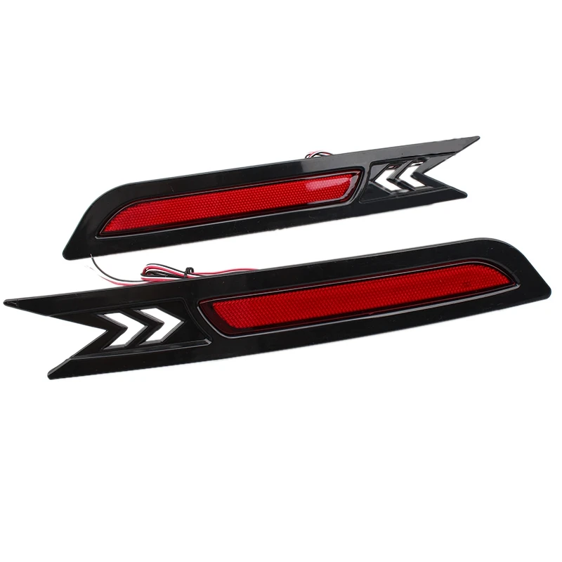 2Pcs Car LED Tail Rear Bumper Reflector Light For Honda CRV 2010 2011 Brake Warning Lamp Stop Signal Fog Lamp