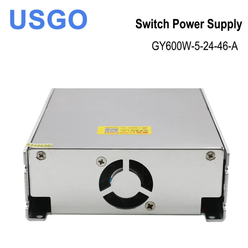 Guanyang Switch Power Supply GY600W-5-24-46 Output DC5V 3A 24V 3A 46V 11ACNC Laser Engraving Cutting Machine GY600W-5-24-46-A