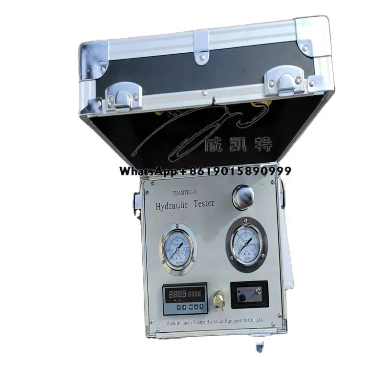 Portable Hydraulic System Pressure and Flow Testing Equipment, Digital Hydraulic Valve Tester