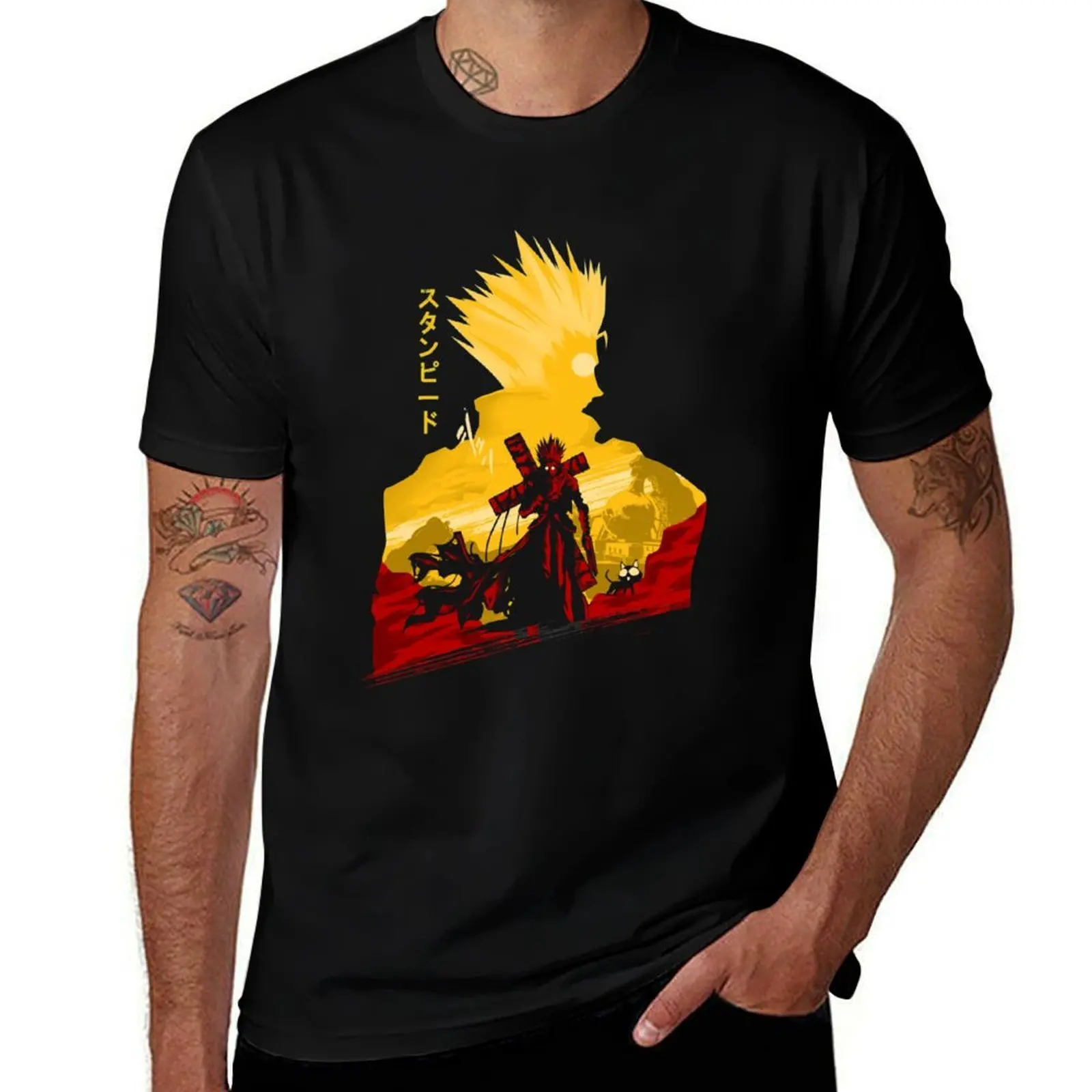 Humanoid Typhoon T-Shirt Basic Crew Neck Short Sleeve Top