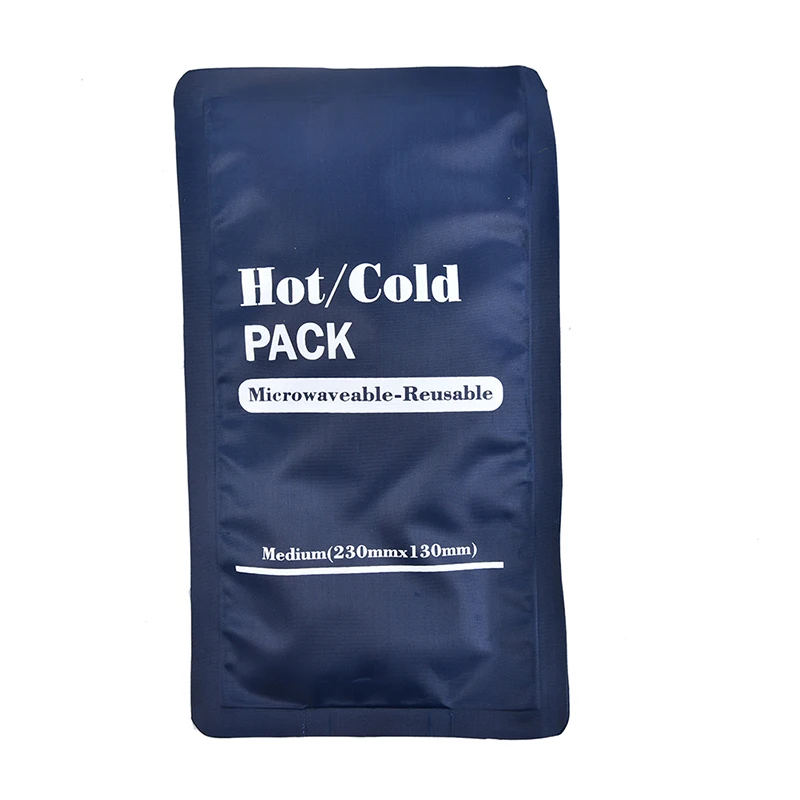 Reusable Hot Cold Therapy Pack Gel Pad Ice Cooling Heating Pads Emergency Pain Relief Sport Compress Microwaveable Ice Pack