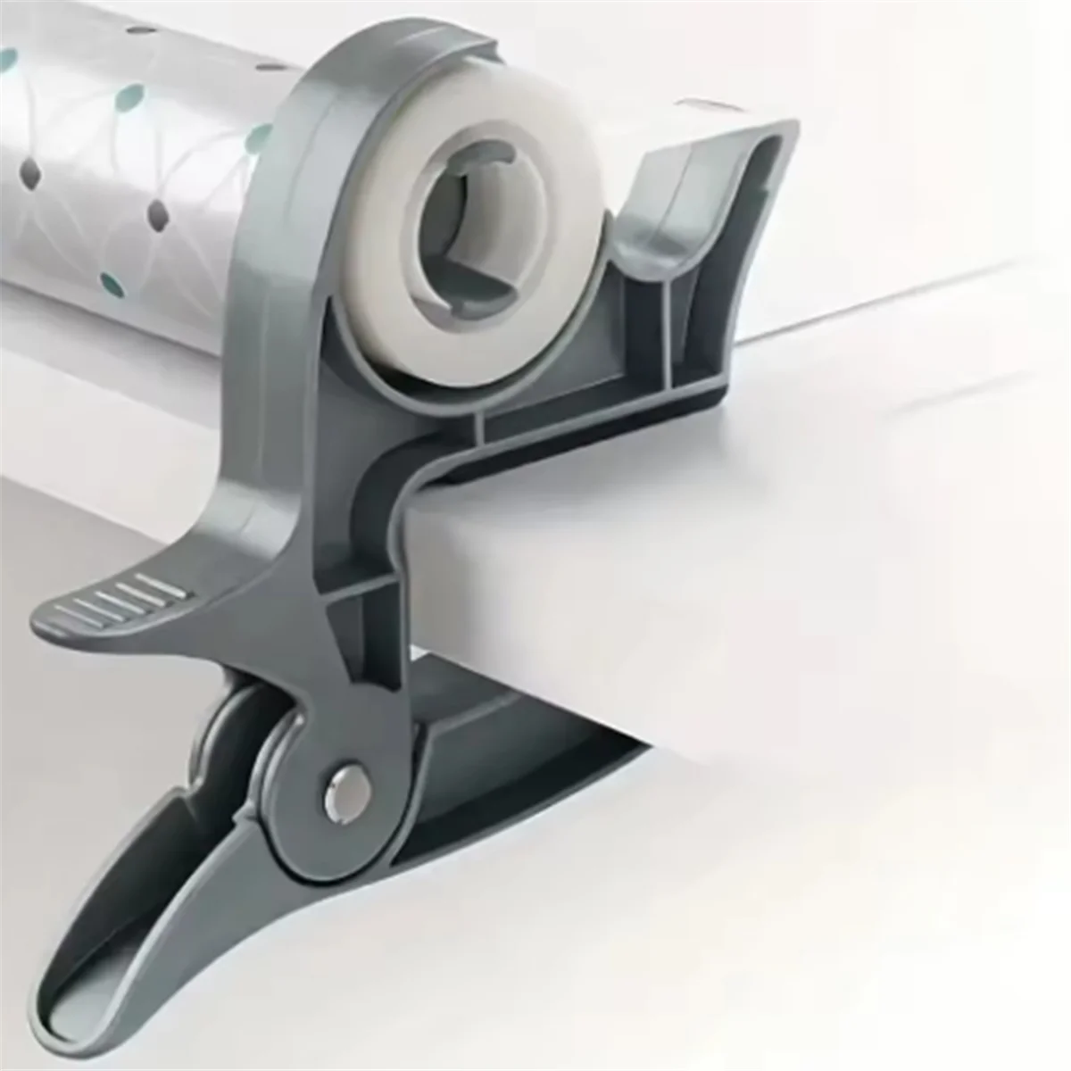 ABJZ 2 قطعة حامل لفة الورق موزع الشريط المشبك منضدية التفاف هدية التفاف كليب Wikkelen أدوات الأدوات الحديثة