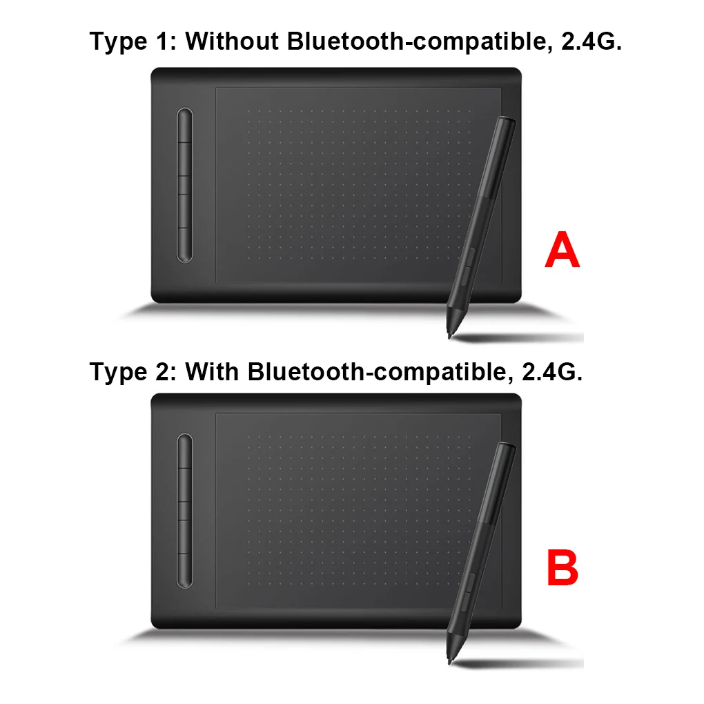 

Vson Drawing Boards 8192 Level Pressure Electric Graphic Tablet Type 2