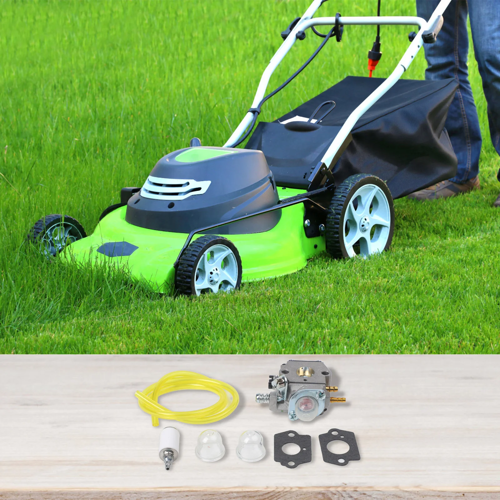 

Carburetor Repair Equipment Maintenance Silver WT460 Replacement Trimmers Brush Cutters Installation Components