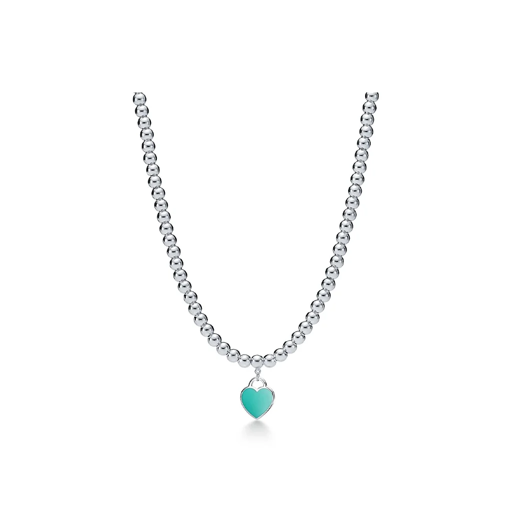 TIFFANY & CO. Return To Tiffany Collection 925 Sterling Silver Necklaces Women's Silver GRP09603