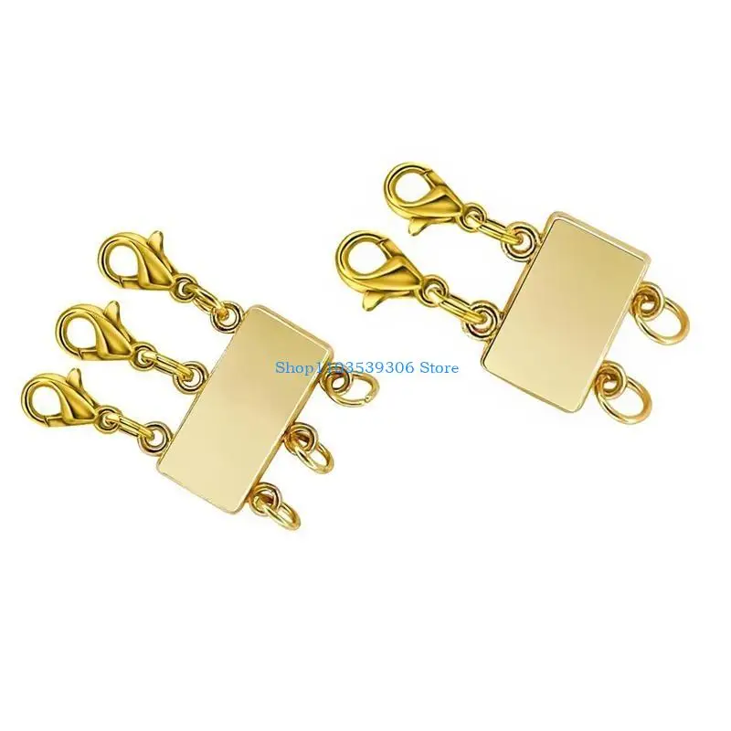

400A Multi Strands Clasps for Layered Bracelet Necklace DIY Necklace Bracelet Making