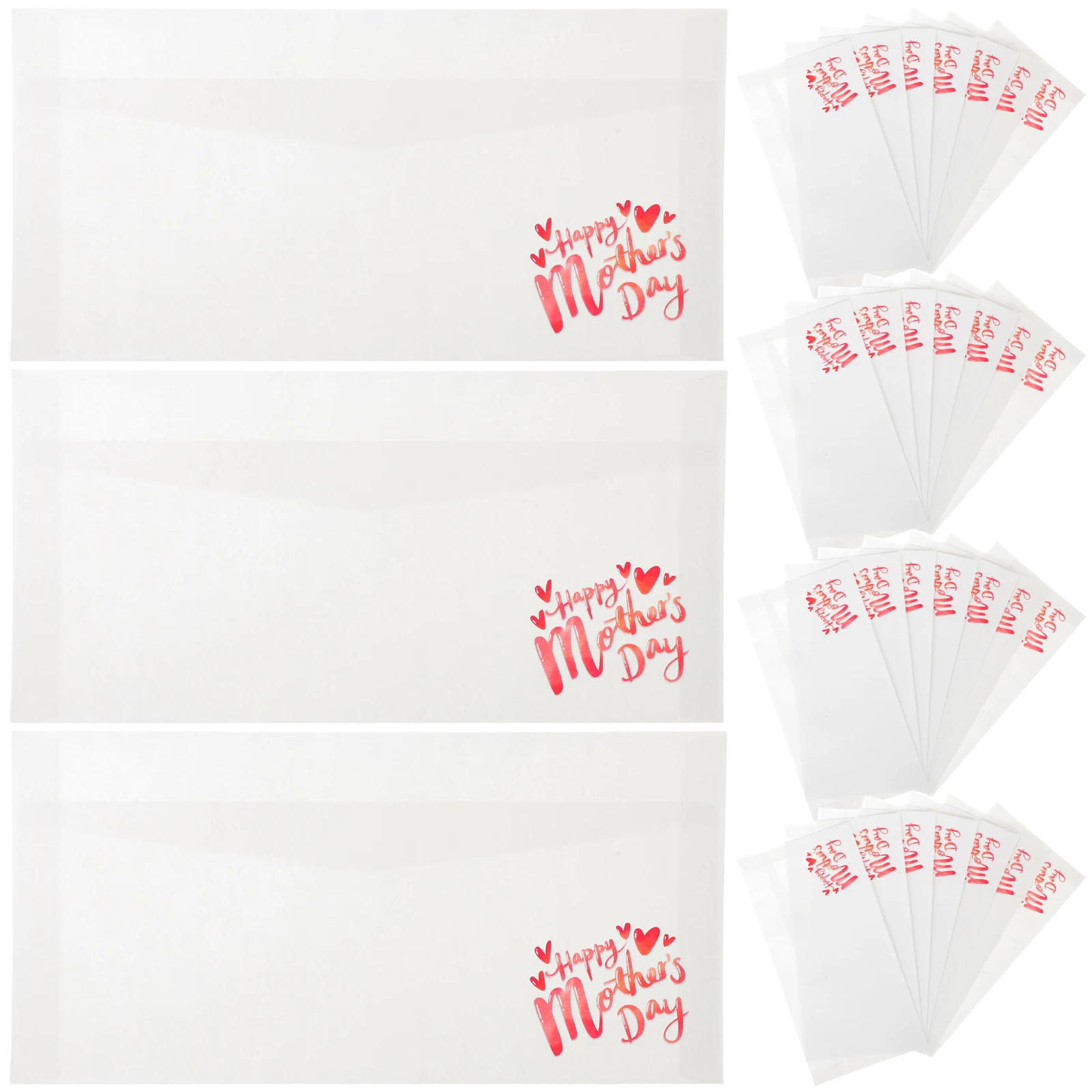 

30 Pcs Colorful Envelopes Greeting Cards Small Funny White Paper Birthday Woman Mother Gift Ideas Printing Products