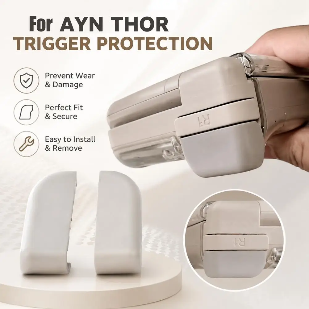 2pcs/set Upgrade Button covers for the Ayn Thor game console,reduce finger fatigue and strain during extended
