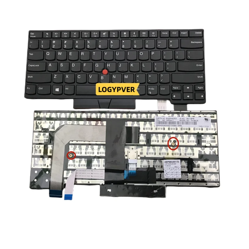 

FOR IBM Lenovo ThinkPad T470 T480 A475 A485 Notebook Keyboard 01HX459 01AX364 US English Backlit