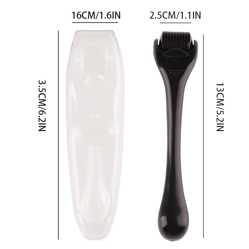 Derma Roller 540 broches Soins de la peau de qualité médicale Microneedling Face Roller Dermaroller 