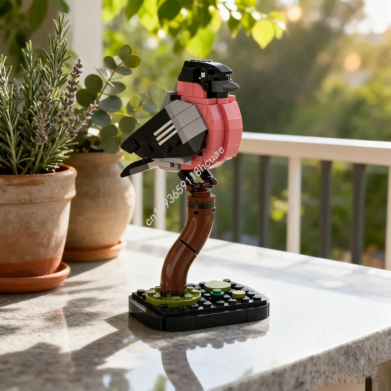 

190pcs MOC Bullfinch Creative Model Building Blocks Architecture Assembly DIY Idea Display Collectible Brick Christmas Gift Home