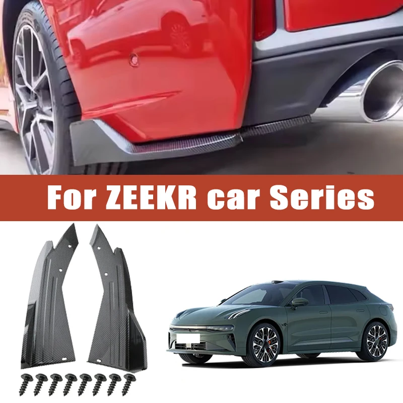 

Car Bumper Spoiler Rear Lip Angle Splitter Diffuser Winglet Anti-crash Modified Car Body For ZEEKR 001 007 009 X 7X 8X 9X MIX