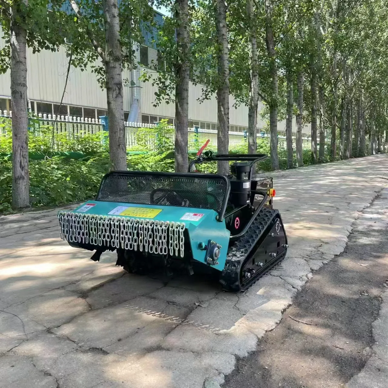 Professional Heavy Mower Intelligent Remote Control Self-Propelled 4-Stroke Grade DIY Industrial 48v for Wasteland Bush Cutting