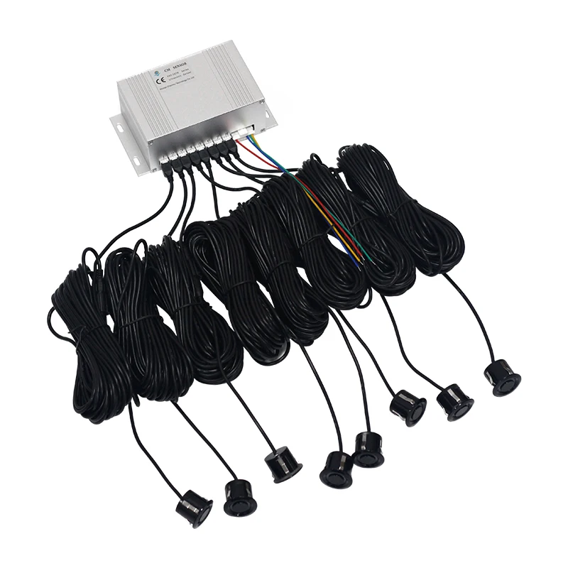 8-Probe Waterproof Ultrasonic Distance Measurement Sensor for Robots and Unmanned Driving CAN/232/485 Output