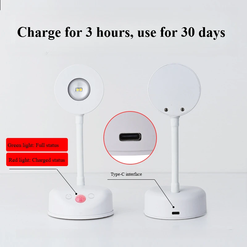 Intelligent Led Human Body Sensor Wall Light Photo Picture LED Lighting 1200mAh Battery Stick Remote Indoor Wall Light Spotlight