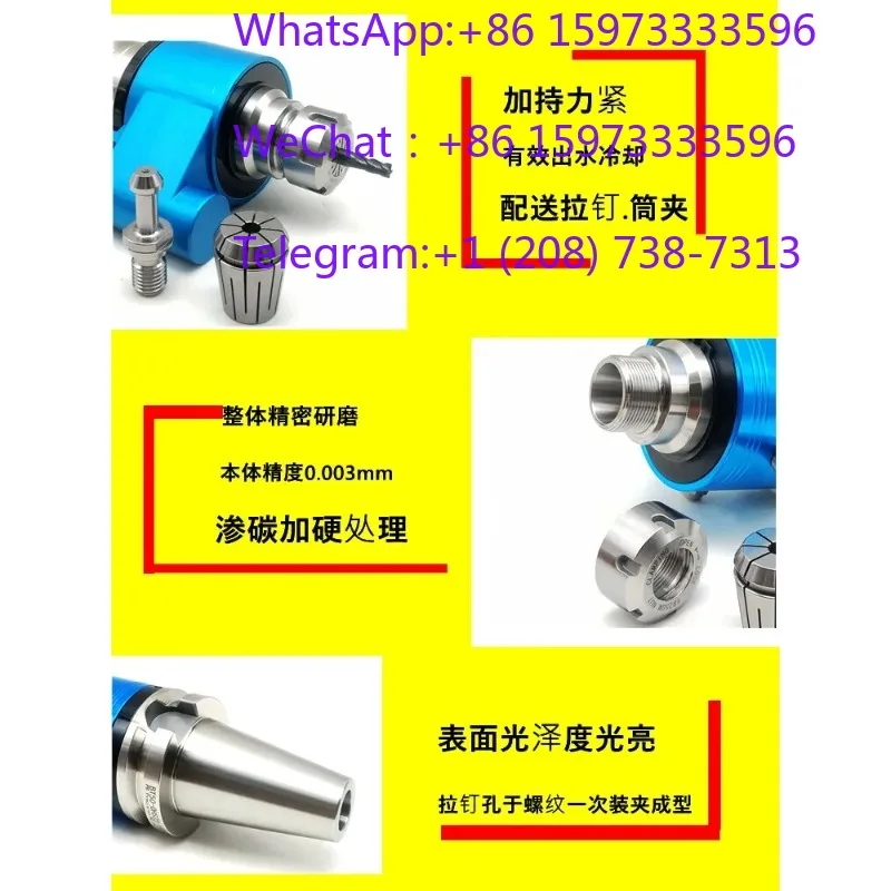 BT40 BT50 OSER25 OSER32 External Rotation Internal Coolant Oil Path Tool Holder With Imported Bearings Interchangeable ER parts