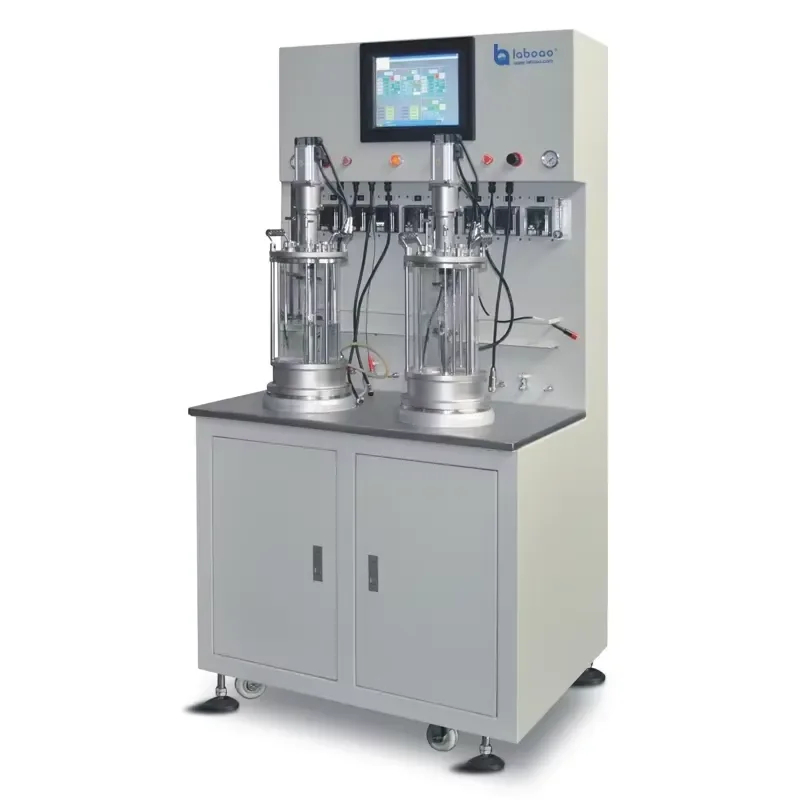 for Laboao LBR-XGJ LBR-XGC Series Cabinet Two Conjoined Parallel Glass Bioreactor Automatic 220V