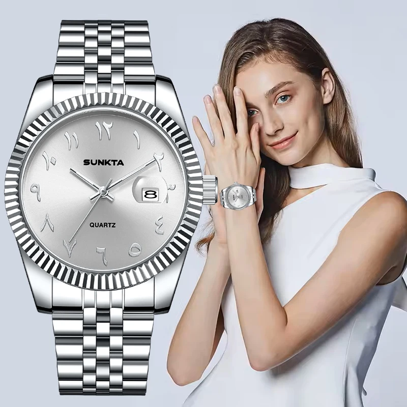 

SUNKTA лучший бренд класса люкс женские часы модные элегантные часы-браслет подарок для женщин спортивные водонепроницаемые женские кварцевые наручные часы
