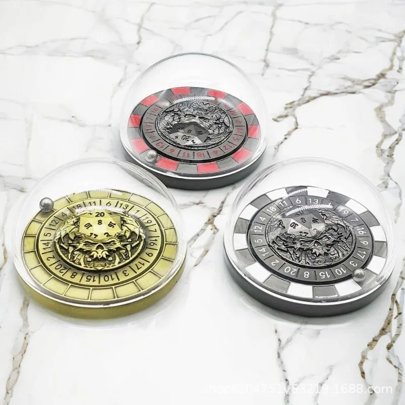 Dice Rotating Fidget Roller Spinner Office Desk Games Relieve Stress Relief Toy Anti anxiety Antistress things Decompression