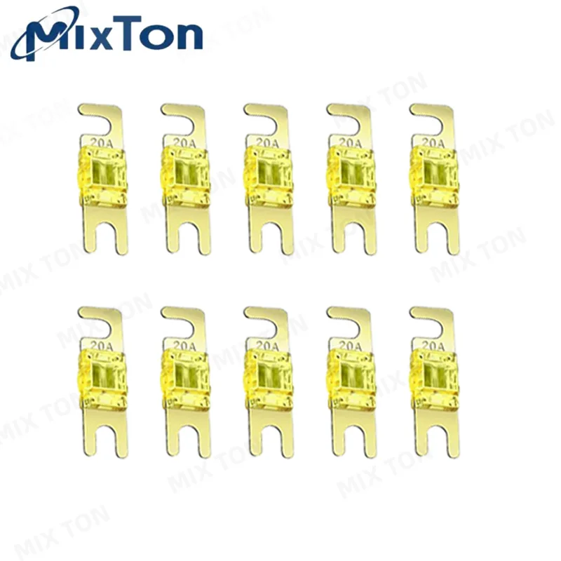 10 ANL fuses 20A30A40A60A70A80A100A125A150A-200A multi current U-shaped cross bolt fuses can be used for automobiles and ships