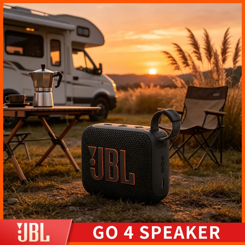 Courtyard Valley Thick Tone JBL GO4 Wireless Speaker RGB Handsfree IP67 Waterproof Villa Hut Bass For Cell Desktop Pad