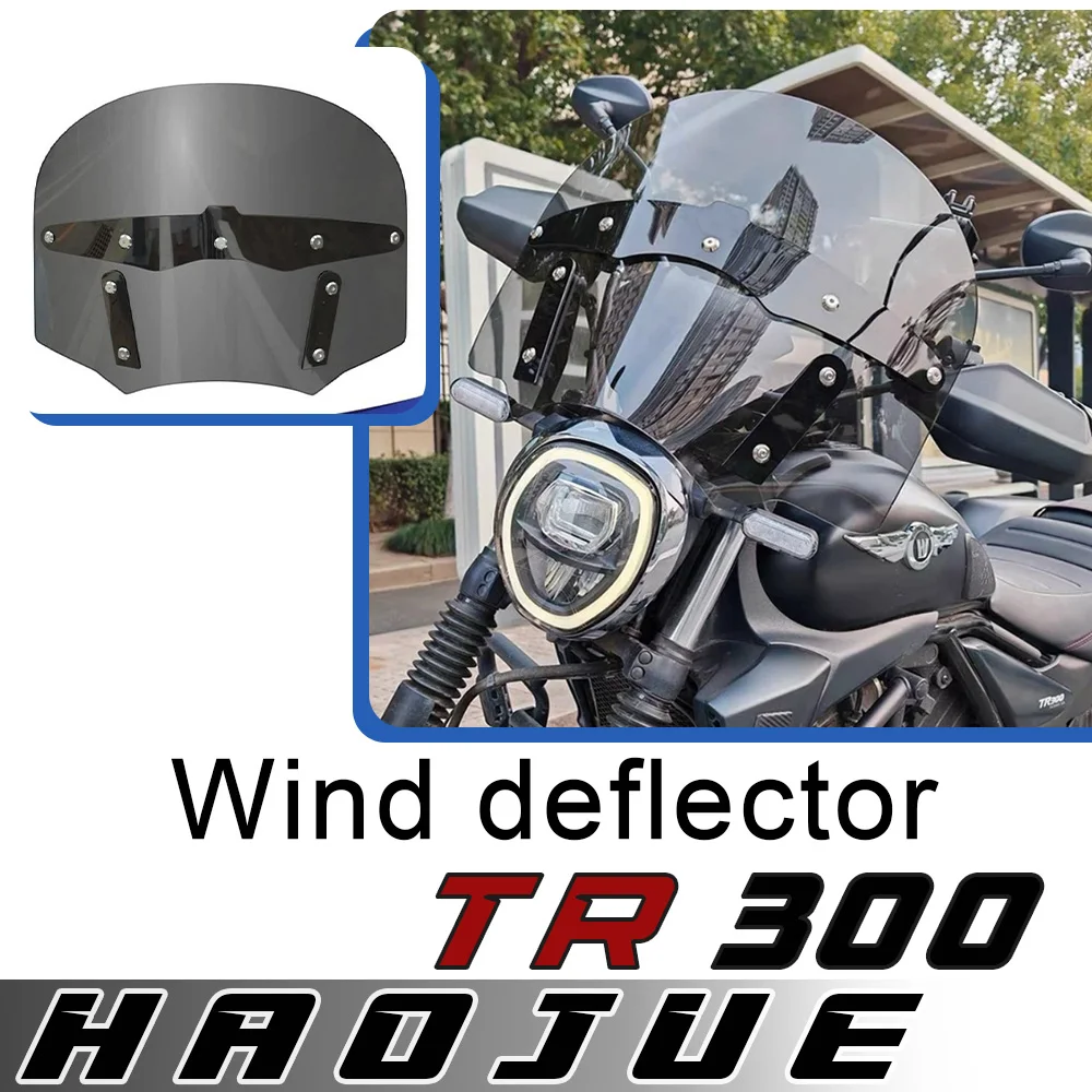 

For HAOJUE TR300 travel version Indian style front windshield windshield accessories for haojue tr300