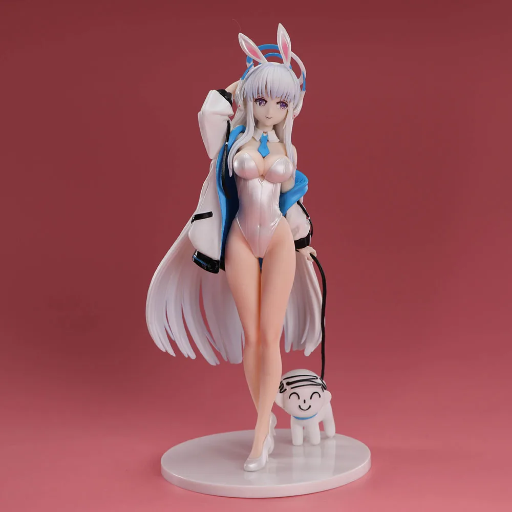 Figura de Ushio Noa de Blue Archive, Versión Conejita, 25 cm Figura de acción de anime de PVC 1/7, modelo de juguete coleccionable, regalo