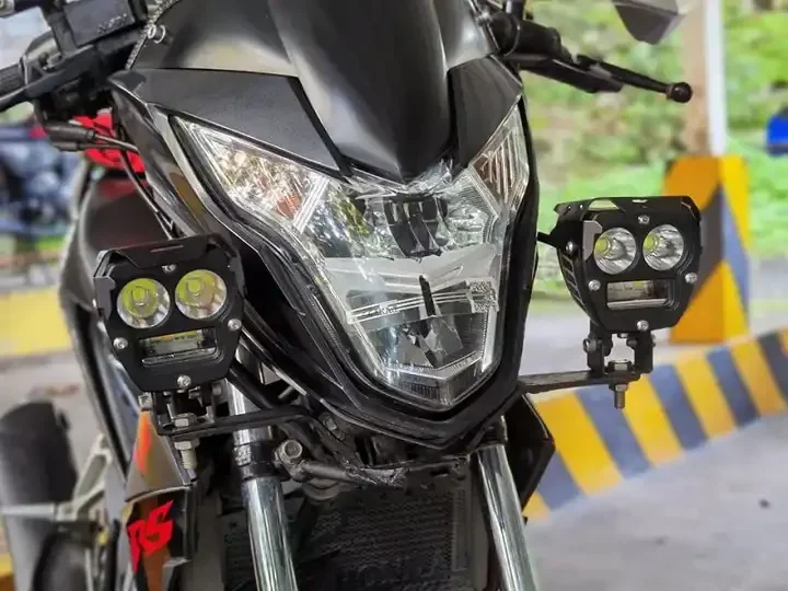 up to date 3 Inch LED Eye Motorcycle Lighting System  Fog Lights 60W Led  Driving Lights for Motorcycle