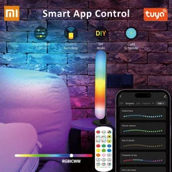 Xiaomi USB LED Pickup Luce notturna Striscia Lampada RGB WIFI Tuya Ritmo musicale TV Luce ambientale per sala giochi accanto alla decorazione della tavola