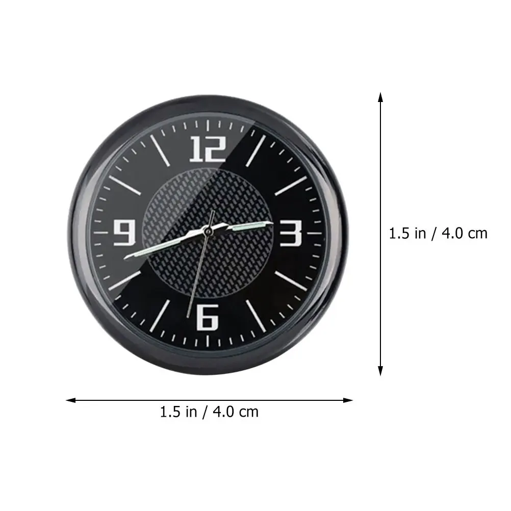 1 مجموعة حالة تنفيس معدنية صغيرة الفولاذ المقاوم للصدأ مصغرة الصلب الداخلية العالمي سيارة ساعة ديكور ساعة السيارة العالمية #6