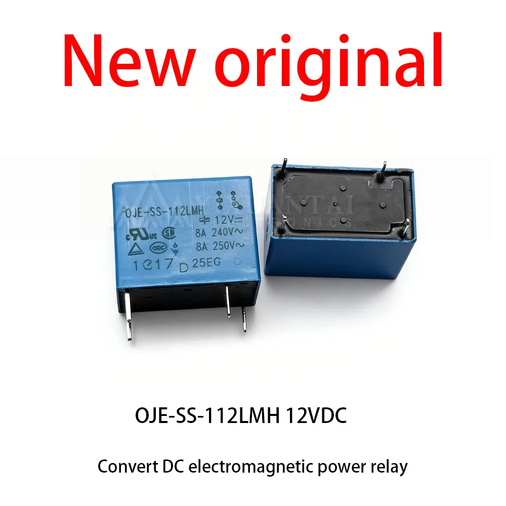 

5Pcs/Lot New original OJE-SS-112LMH 12VDC Convert DC electromagnetic power relay