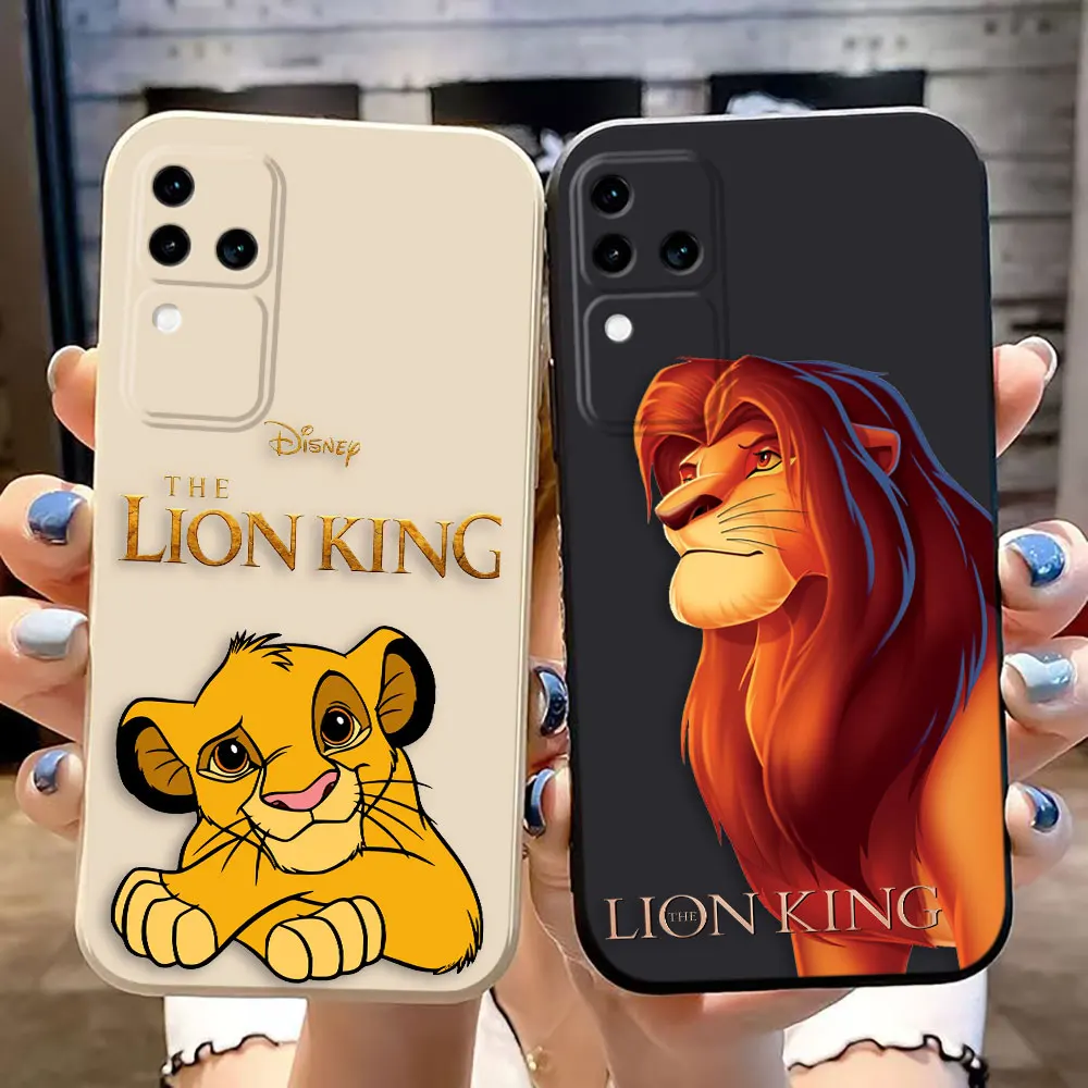 Disney The Lion K-King Cover Phone Case For VIVO S16 V30 V30E V29 V29E V27 V27E V25 V23 V23E V21 V21E V20 SE V17 V15 Case Funda